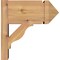 Ekena Millwork Funston Arts & Crafts Smooth Outlooker, Western Red Cedar, 7 1/2"W x 14"D x 14"H OUT08X14X14FST03SWR - alternate 4